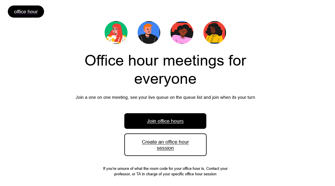 Office Hours app